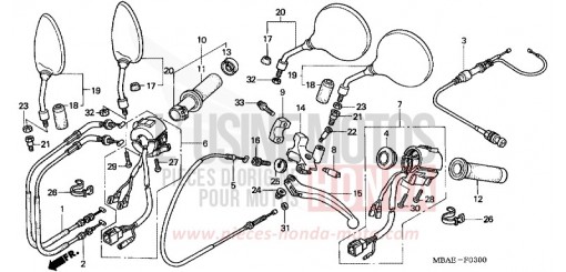 INTERRUTTORE/CAVO VT750CY di 2000