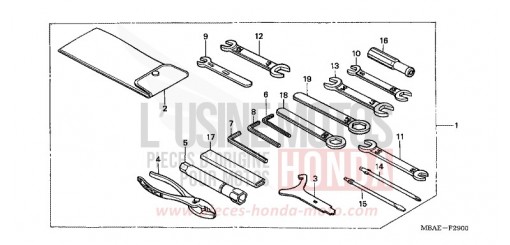 TOOLS VT750CY de 2000