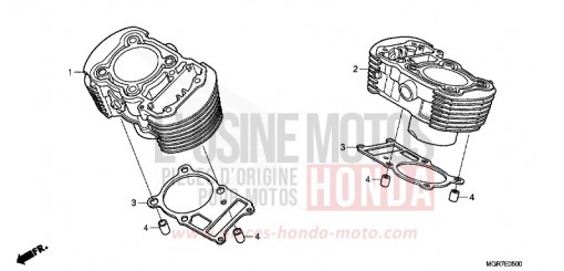 CYLINDER VT750SB de 2011