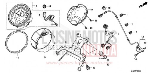 CONTACHILOMETRI VT750SB di 2011