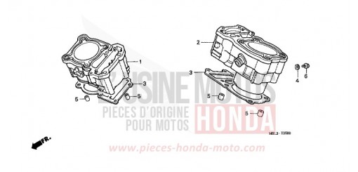 CILINDRO NT650V3 di 2003