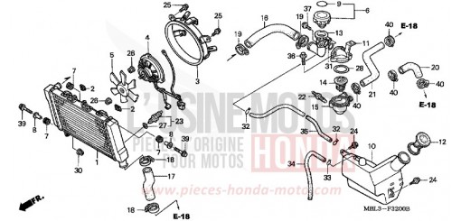 RADIATORE NT650VY di 2000