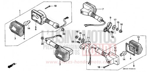 FRECCIA NX650K di 1989