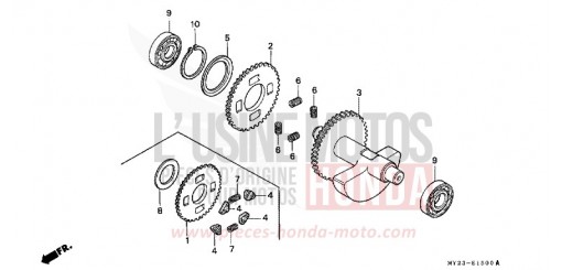 BILANCIERE NX650N di 1992