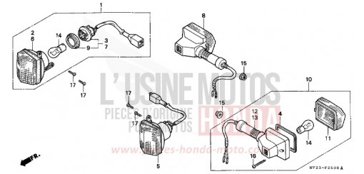 FRECCIA NX650R di 1994