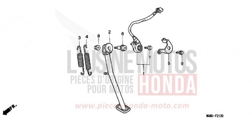 STAND NX650T de 1996