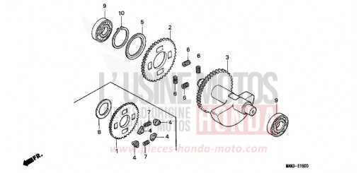 BILANCIERE NX650V di 1997