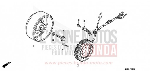 GENERATOR NX650V de 1997