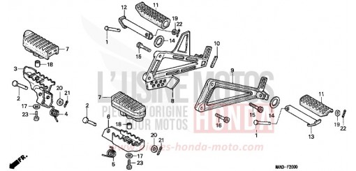 PEDANA NX650W di 1998