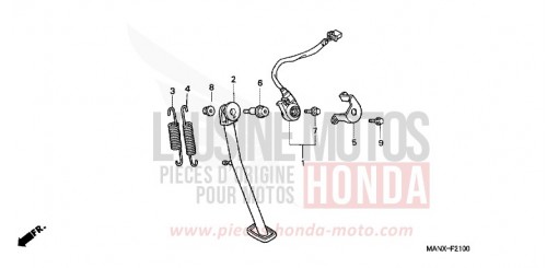 CAVALLETTO NX650X di 1999
