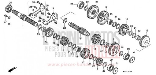 TRANSMISSION NTV650P de 1993