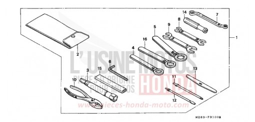 TOOLS NTV650V de 1997