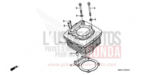 CYLINDER SLR650W de 1998