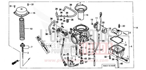 CARBURATORE SLR650W di 1998