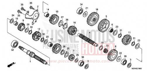 TRANSMISSION NT700VAB de 2011
