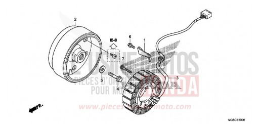 GENERATOR NC700DC de 2012