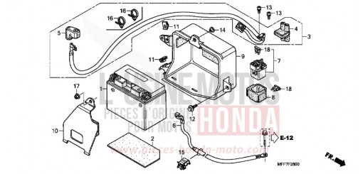 BATTERY XL700VAB de 2011