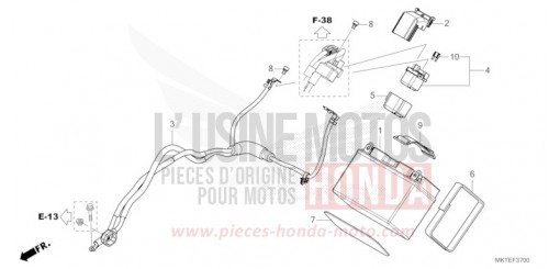 BATTERY ADV750S de 2025