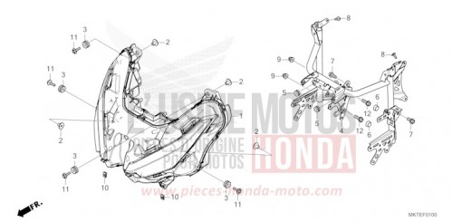 HEADLIGHT ADV750S de 2025