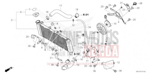 RADIATOR ADV750S de 2025