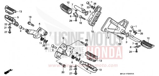 STEP XRV750T de 1996