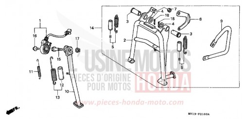 STAND XRV750V de 1997