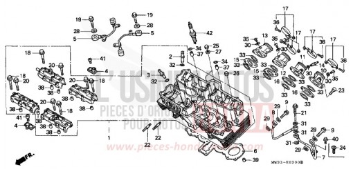 TESTATA CB750F2S di 1995