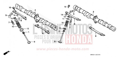 CAMSHAFT CB750F2S de 1995
