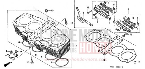 CYLINDER CB750F2S de 1995