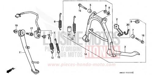 STAND CB750F2S de 1995
