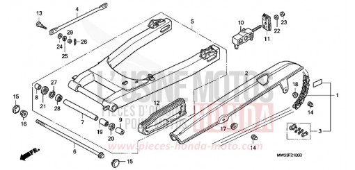 SWINGARM CB750F2T de 1996