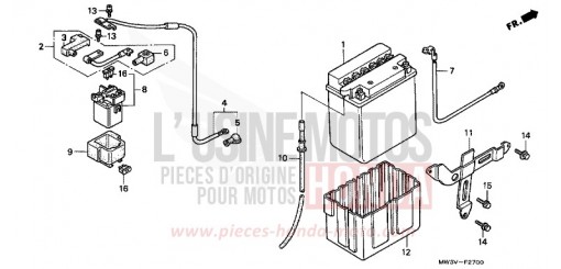 BATTERIA CB750F2X di 1999