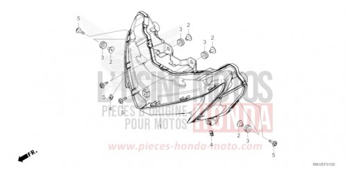 HEADLIGHT NSS750S de 2025