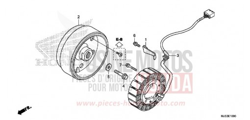 GENERATOR NC750JF de 2015