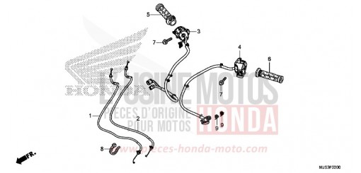 SWITCH/CABLE NC750JF de 2015