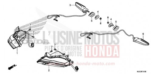 WINKER NC750JF de 2015