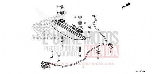 TAILLIGHT NC750JF de 2015