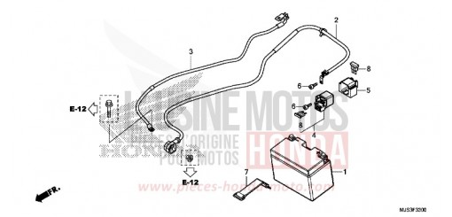 BATTERY NC750JF de 2015