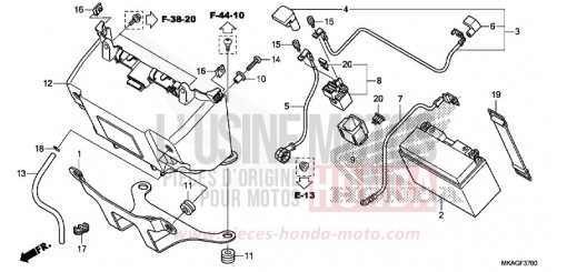 BATTERIA NC750SDJ di 2018