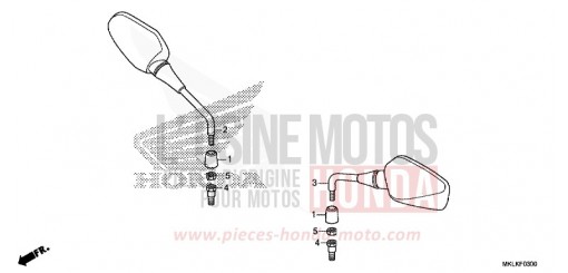 MIRROR NC750SDK de 2019