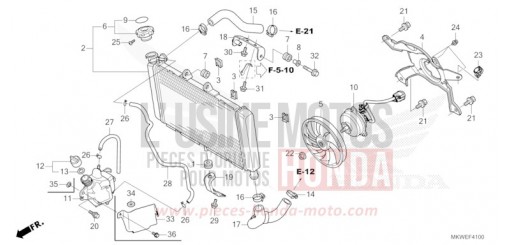 RADIATOR NC750XAS de 2025