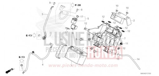 BATTERY NC750XDS de 2025