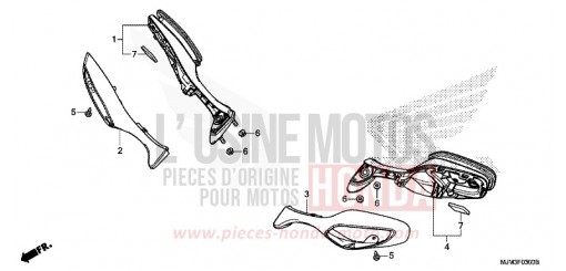 MIRROR VFR800FE de 2014