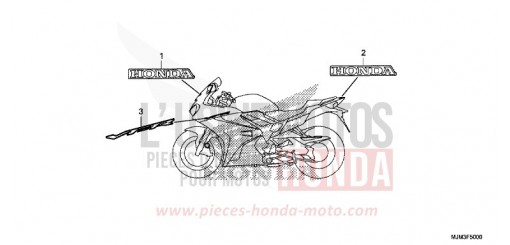 MARK/EMBLEM VFR800FH de 2017