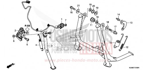 STAND VFR800XH de 2017