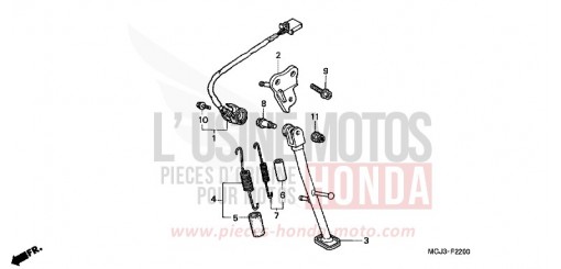 STAND CBR900RR1 de 2001