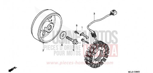 GENERATOR CBR900RR1 de 2001