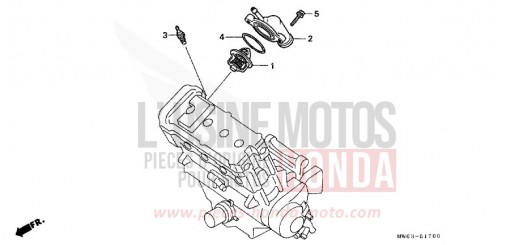 THERMOSTAT CBR900RRS de 1995