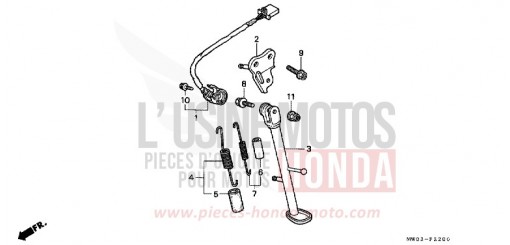 STAND CBR900RRV de 1997