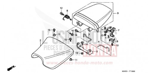 SEAT CBR900RRW de 1998